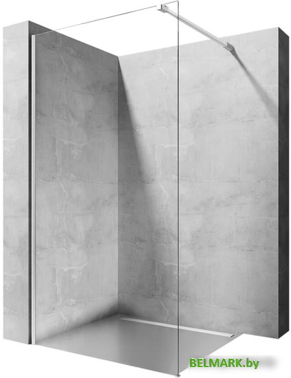 Душевая стенка Rea Aero 110 (хром/прозрачное) - фото