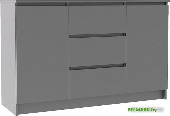 Комод ДСВ Мори МК 1200.3 (графит) - фото