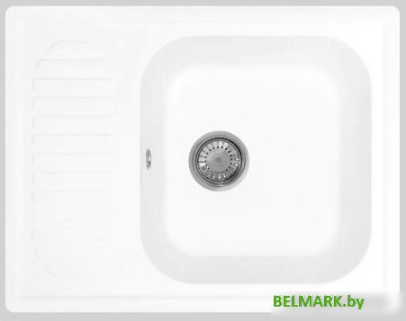 Кухонная мойка Granrus GR-645 (белый) - фото