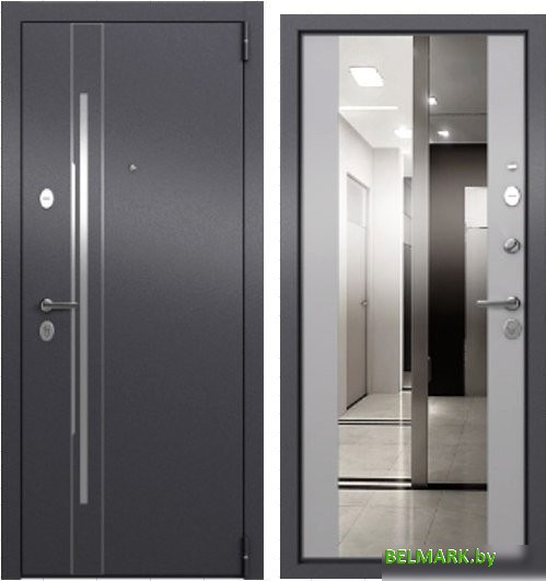 Металлическая дверь Torex Tau LT MP2 (95x205, правая) - фото