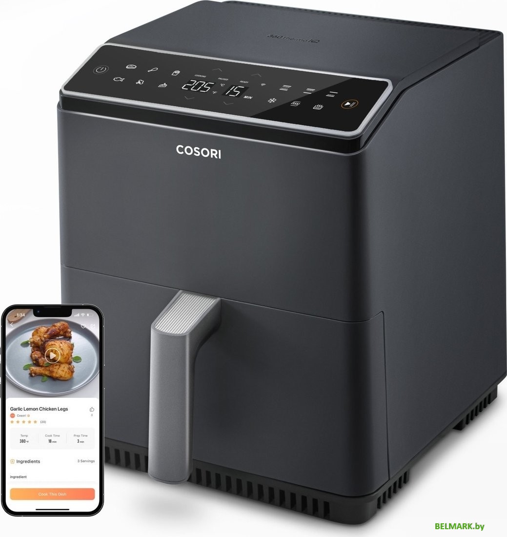 Аэрогриль (аэрофритюрница) Cosori Dual Blaze Air Fryer CAF-P681S-KEUR - фото2