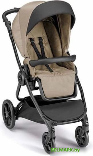 Универсальная коляска CAM Infinito (2 в 1, бежевый/рама матовый черный) - фото2