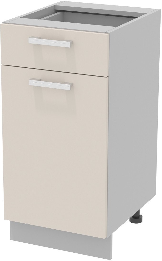 Шкаф напольный Интерлиния Компо НШ40рш1 (персидский жемчуг) - фото