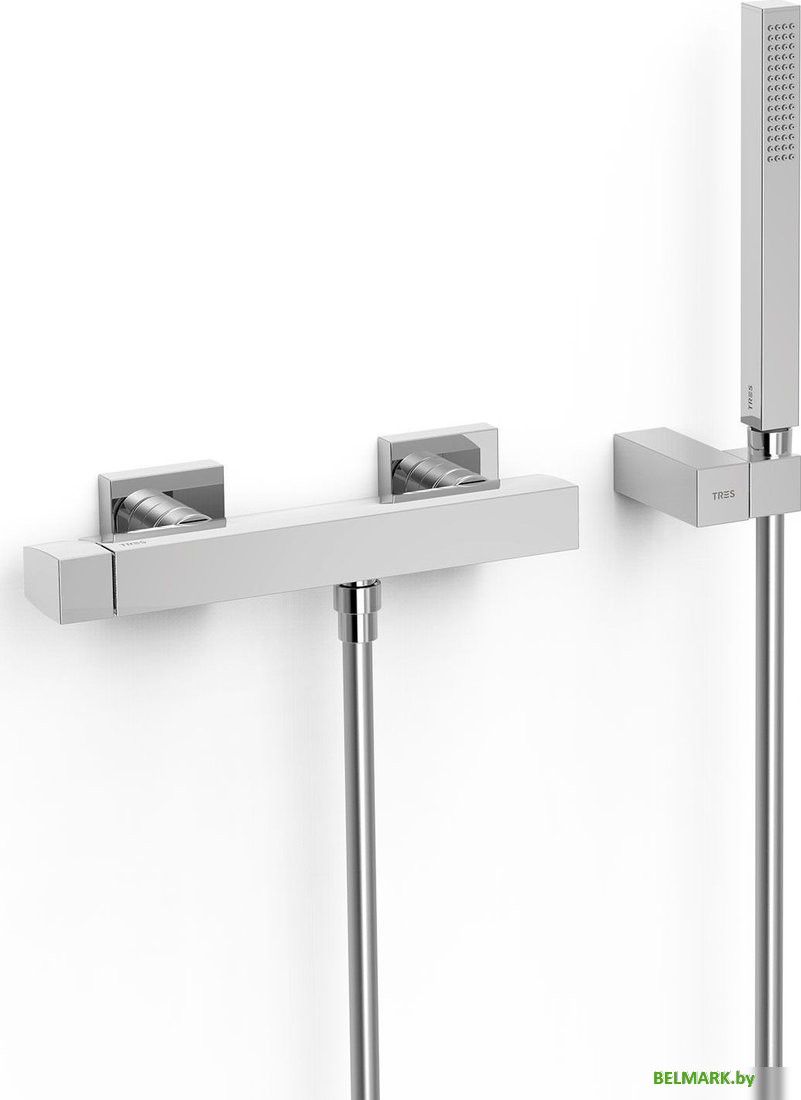 Смеситель с лейкой для биде Tres Slim-Tres chrom 20216701 - фото