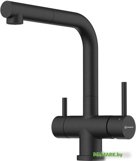 Смеситель Omoikiri Takamatsu-S-BL (черный) - фото