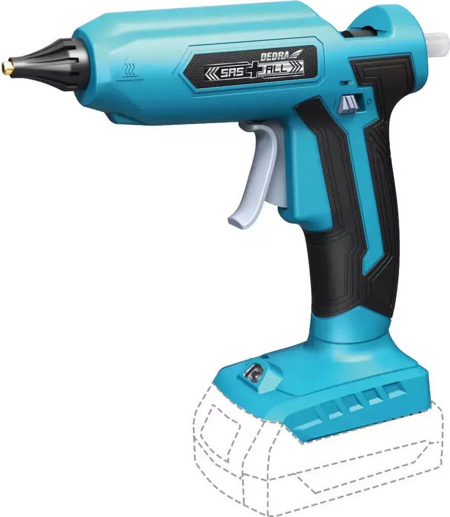 Термоклеевой пистолет Dedra DED7052 (без АКБ) - фото
