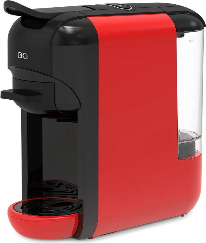 Капсульная кофеварка BQ CM3000 (черный/красный) - фото