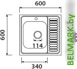 Кухонная мойка Kaiser KSS-6060R - фото2
