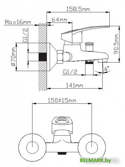 Смеситель Wisent WP30027 - фото2