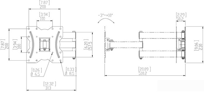 Кронштейн Benatek LCD-33B - фото2