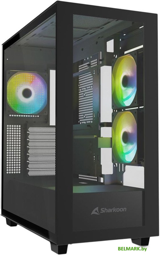 Корпус Sharkoon Rebel C60 RGB (черный) - фото