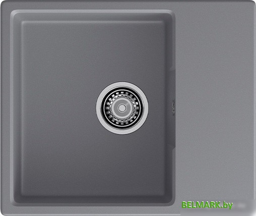 Кухонная мойка GranFest Urban GF-UR-658L (темно-серый) - фото