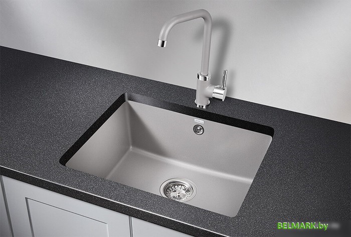 Кухонная мойка Granula GR-5551 (алюминиум) - фото2