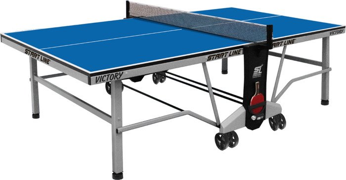 Теннисный стол Start Line Victory Indoor 6060 (синий) - фото
