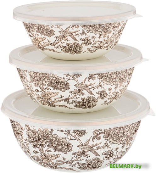 Набор салатников Agness Royal Garden 950-097 - фото