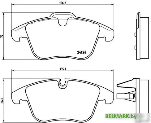 Brembo P36022 - фото