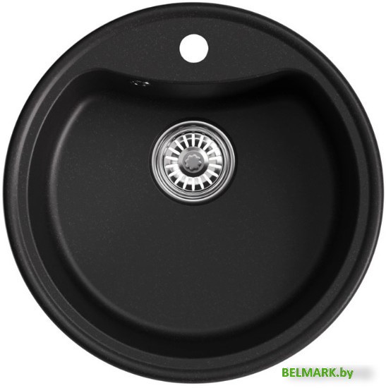 Кухонная мойка Mixline ML-GM09 551805 (ультра-черный) - фото