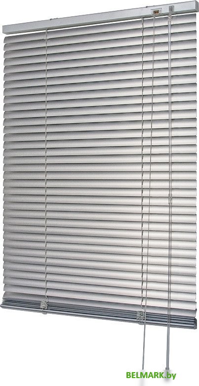 Жалюзи горизонтальные АС МАРТ 9746 120x160 (серебристый) - фото
