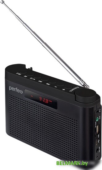 Радиоприемник Perfeo Тайга (черный) - фото2