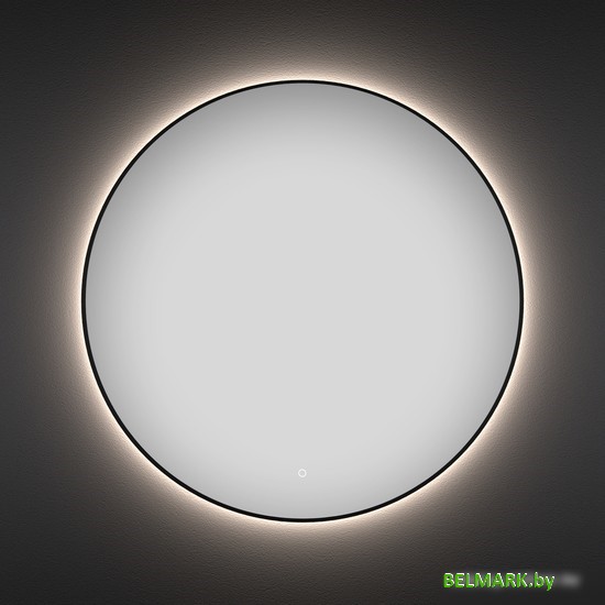 Wellsee Зеркало с фоновой LED-подсветкой 7 Rays' Spectrum 172200140, 75 х 75 см (с сенсором и регулировкой яркости освещения) - фото