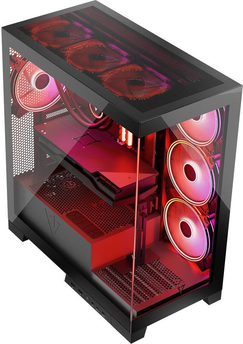Корпус MODECOM Volcano Space Apex ARGB Midi (черный) - фото2