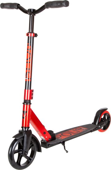 Двухколесный подростковый самокат Novatrack Polis 180 Pro 180.POLIS.RD22 (красный) - фото