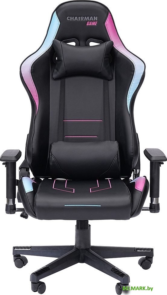 Игровое (геймерское) кресло CHAIRMAN CH32 (экокожа, черный) - фото2