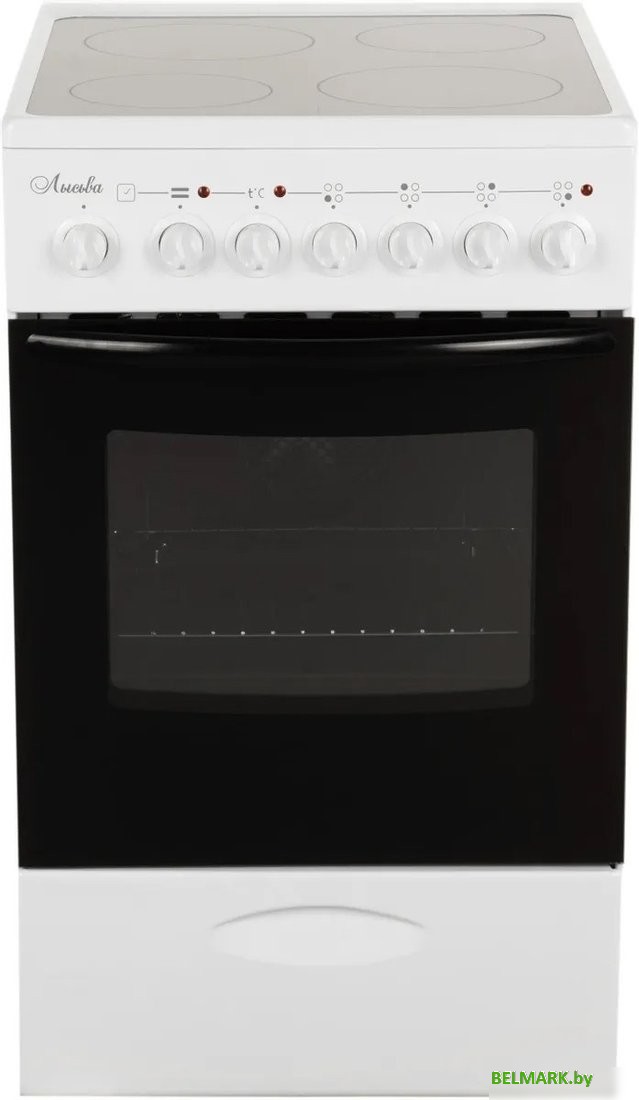 Кухонная плита Лысьва EF4006MK00 (без крышки, белый) - фото