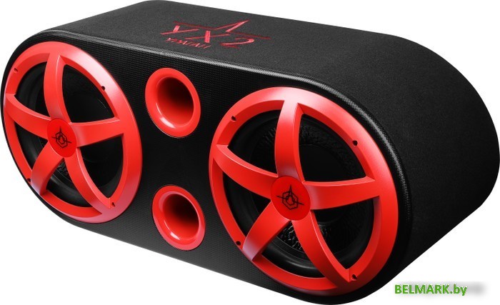 Корпусной активный сабвуфер Урал АС-У12А Двойной - фото