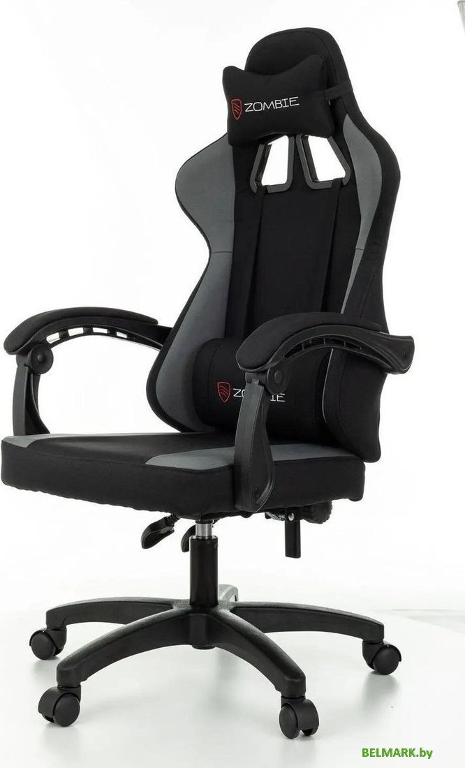 Игровое (геймерское) кресло Бюрократ Zombie Rudger (черный/серый) - фото2