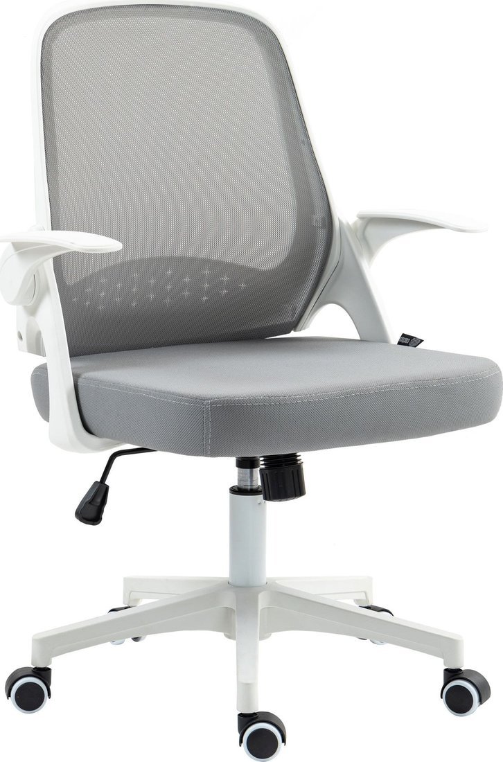 Офисное кресло CACTUS CS-WMC212-GY (белый/серый) - фото
