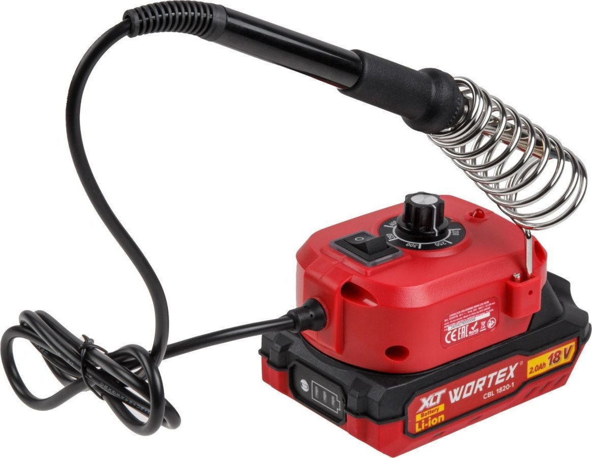 Паяльная станция Wortex CSI 4018 ALL1 XLT Set 1334780 (с 1-им АКБ) - фото2