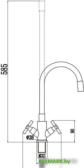 Смеситель Fmark FS8442-04 - фото2