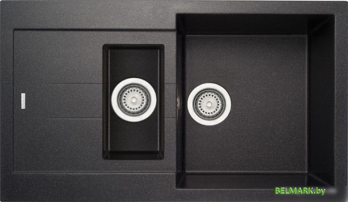 Кухонная мойка Longran Amanda AMG780.500 15 (onyx/10) - фото