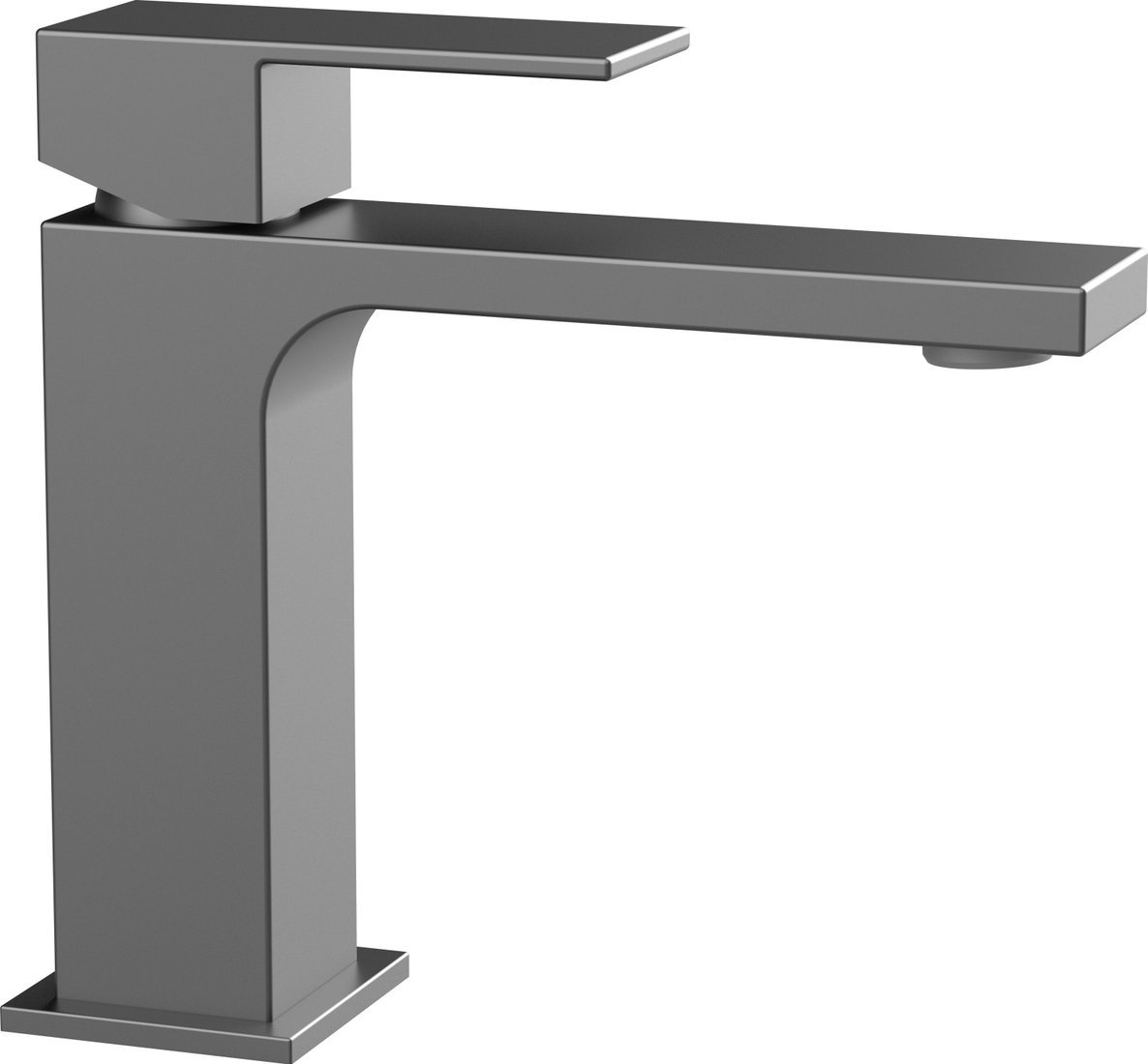 Смеситель Kaiser Cube 01211-15 (вороненая сталь) - фото