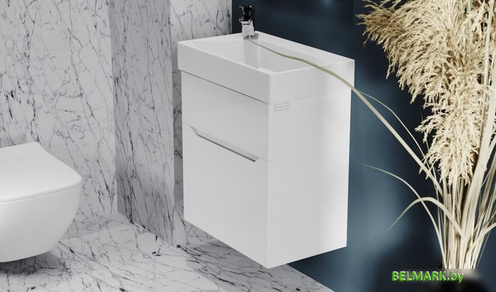 Raval Тумба под умывальник Brik 65 Brk.01.65/P/W/RL - фото2