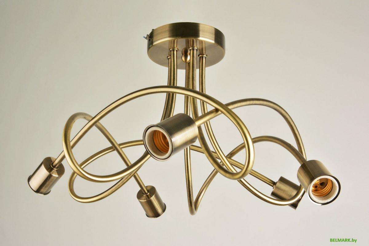 Люстра средней высоты Mirastyle BL-0913/5A AB - фото2