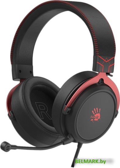 Наушники A4Tech Bloody M590i (черный/красный) - фото
