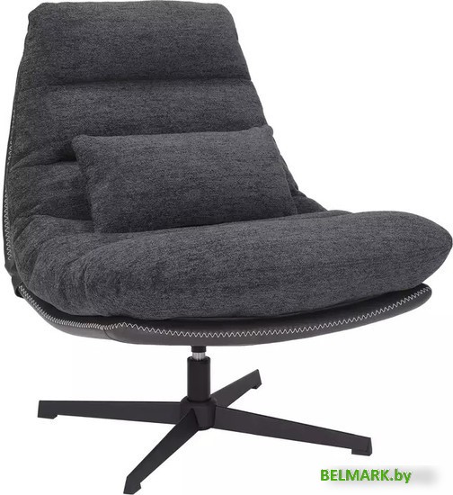 Интерьерное кресло Signal Felicia Raven 18 (темно-серый/черный/черный мат) - фото