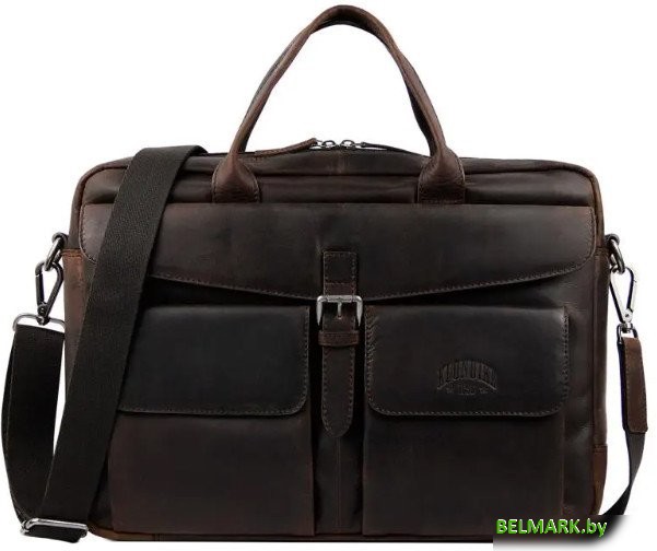 Мужская сумка Klondike 1896 Digger Carl KD1053-03 (темно-коричневый) - фото
