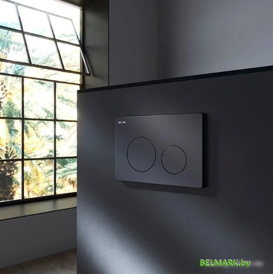 Панель смыва AM.PM I090138 (черный матовый) - фото2