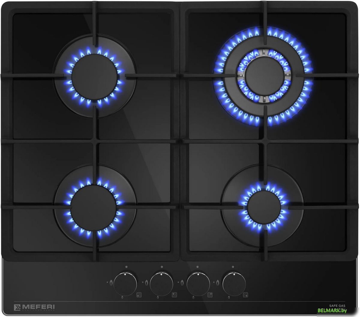 Варочная панель Meferi MGH604BK Glass Power - фото