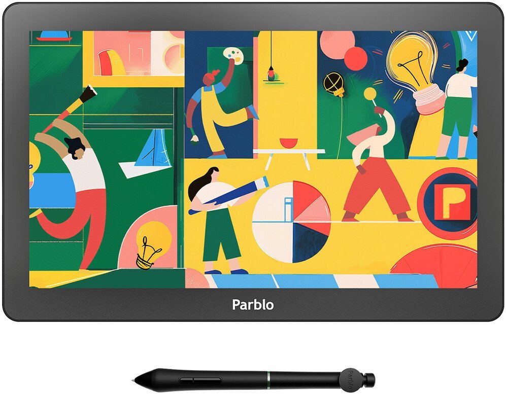 Графический монитор Parblo Coast 16 Pro Gen2 (черный) - фото