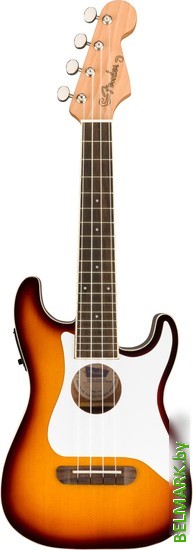 Электроукулеле Fender Fullerton Strat Uke Sunburst - фото