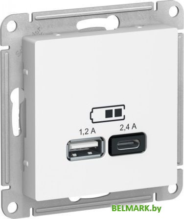 Розетка USB Schneider Electric AtlasDesign ATN001339 - фото
