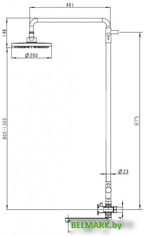 Душевая система Kaiser Cuatro 58182 - фото2