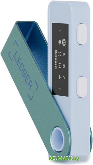 Аппаратный криптокошелек Ledger Nano S Plus (пастельный зеленый) - фото