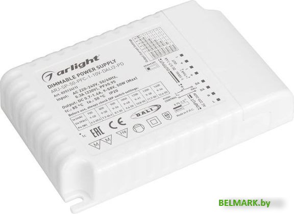 Блок питания Arlight ARJ-SP-50-PFC-1-10V-DALI2-PD 025124(1) - фото