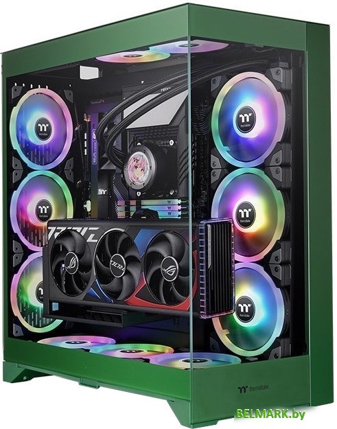 Корпус Thermaltake CTE E660 MX Racing Green CA-1Y3-00MCWN-01 - фото