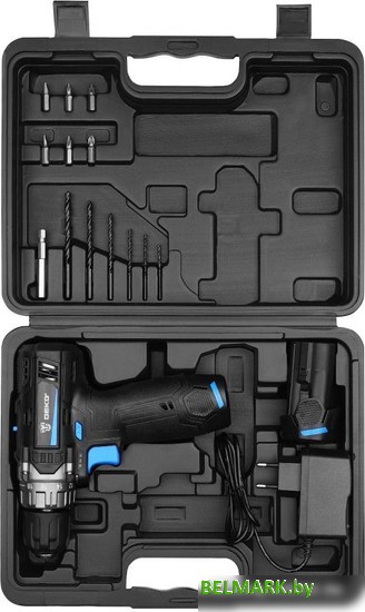 Дрель-шуруповерт Deko DKCD12V PRO 083-1007 (с 2-мя АКБ, кейс) - фото2